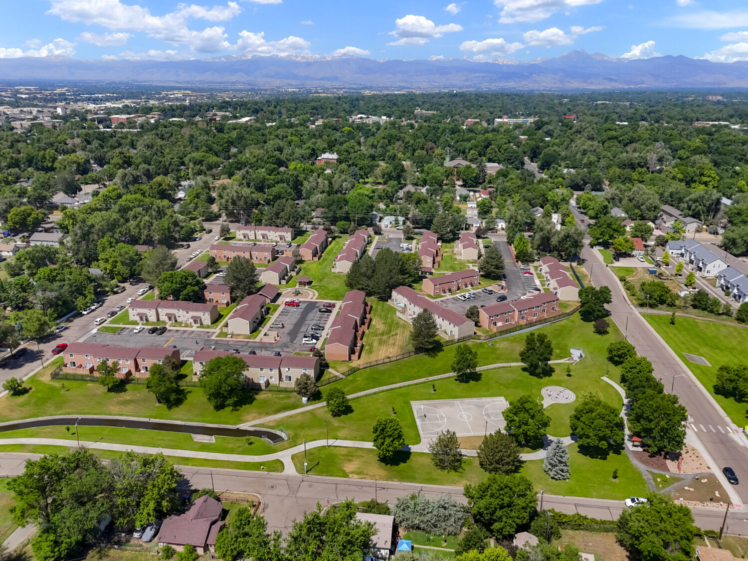 Stonehedge Place Apartments Aerial